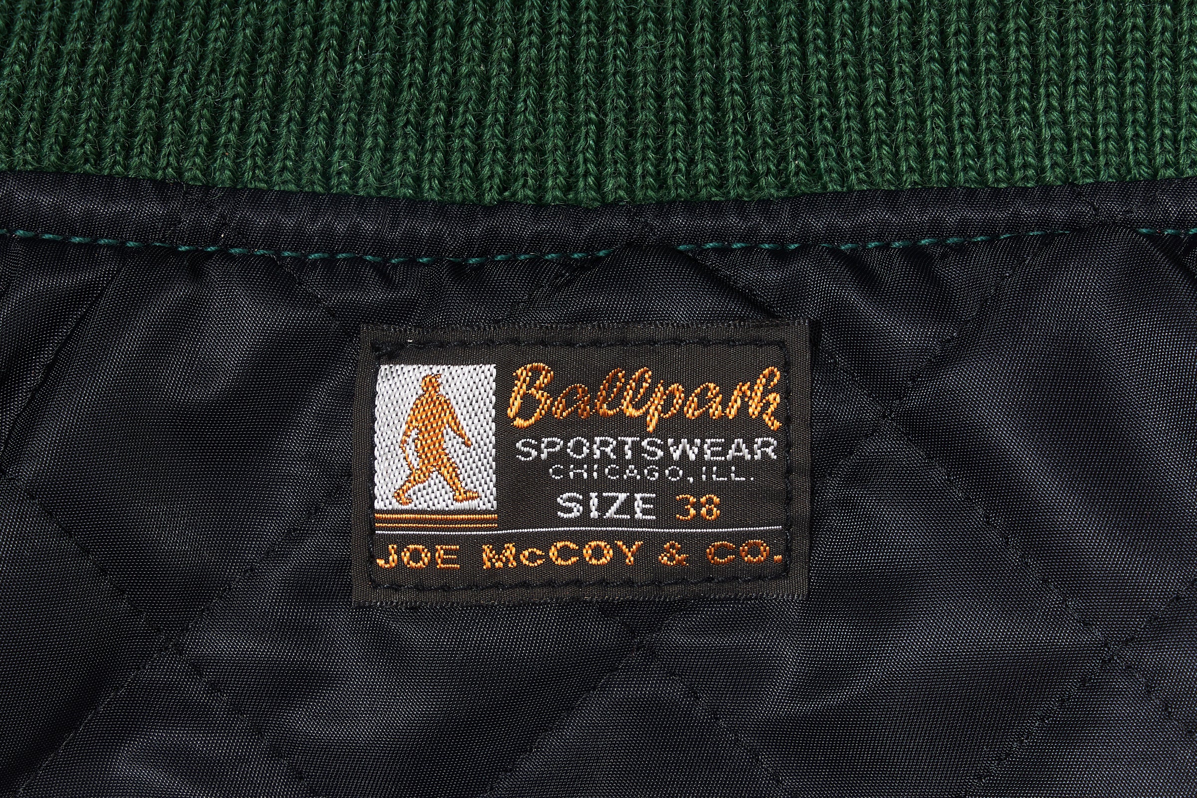 WOOL VARSITY JACKET / SHAMROCKS - Image 4