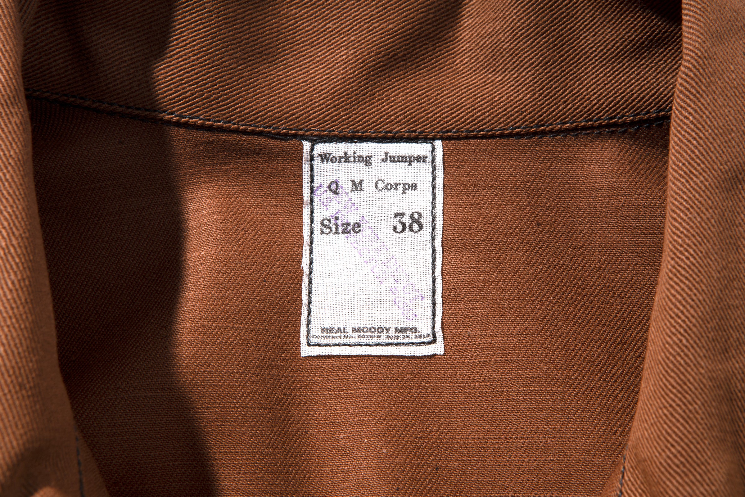 WW1 BROWN FATIGUE COAT - Image 3