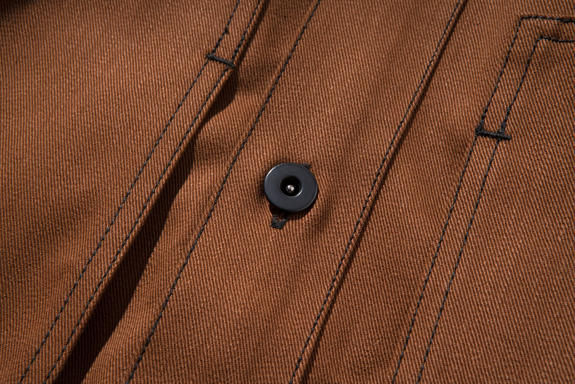 WW1 BROWN FATIGUE COAT - Image 4
