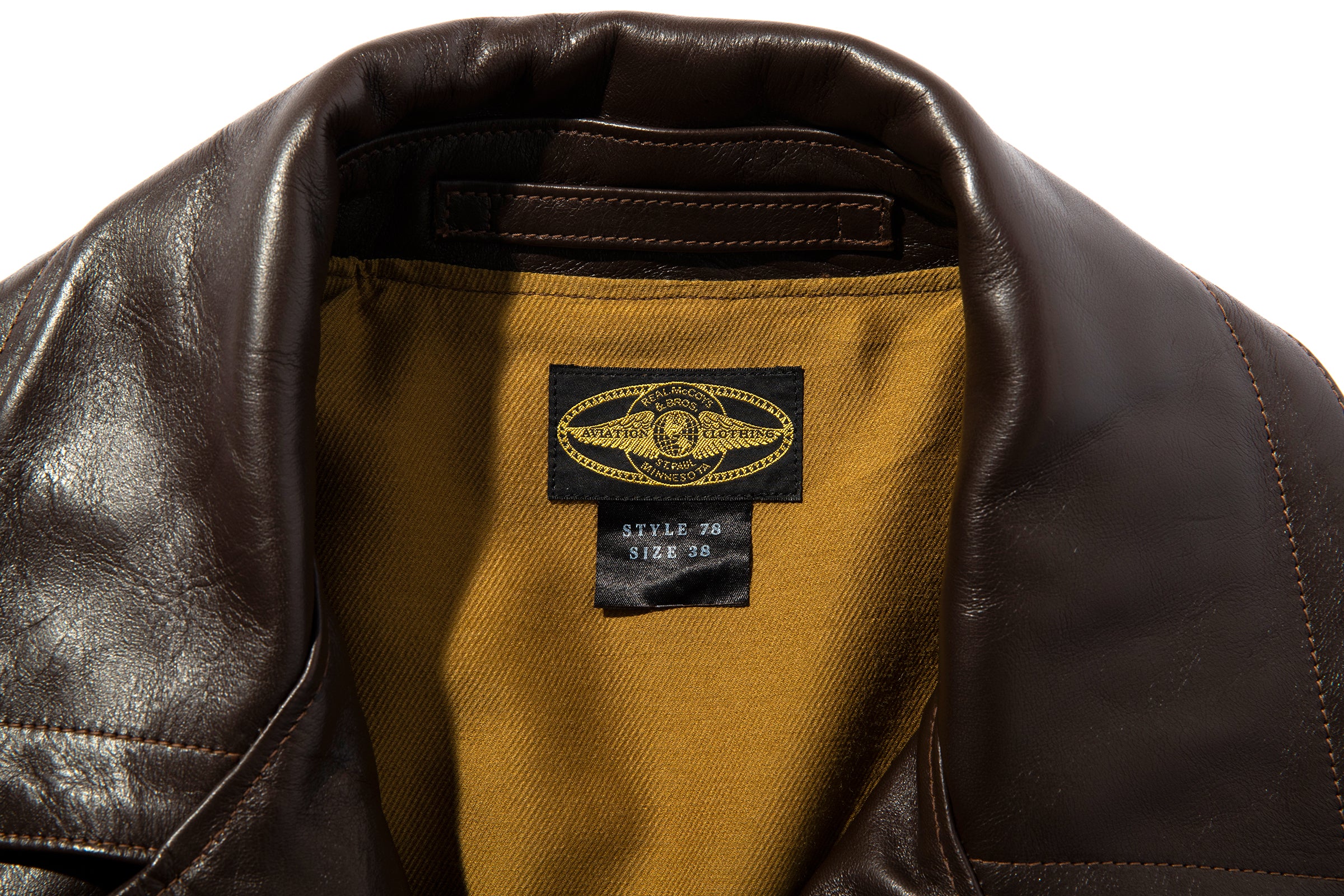 WW1 HORSEHIDE AVIATOR COAT - Image 6