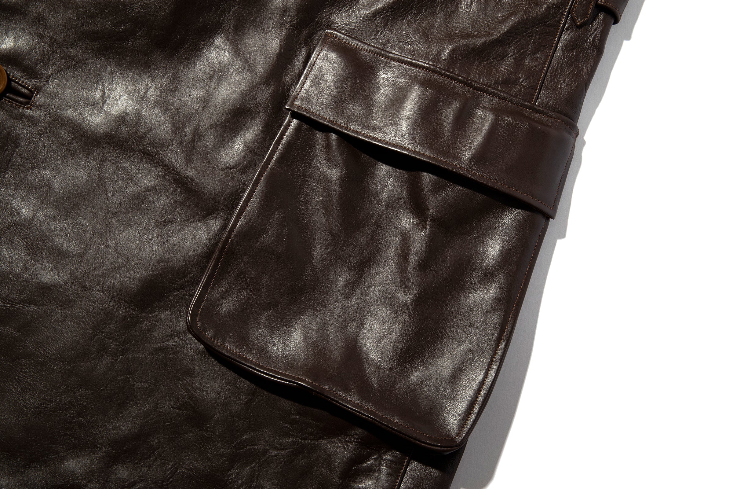 WW1 HORSEHIDE AVIATOR COAT - Image 7