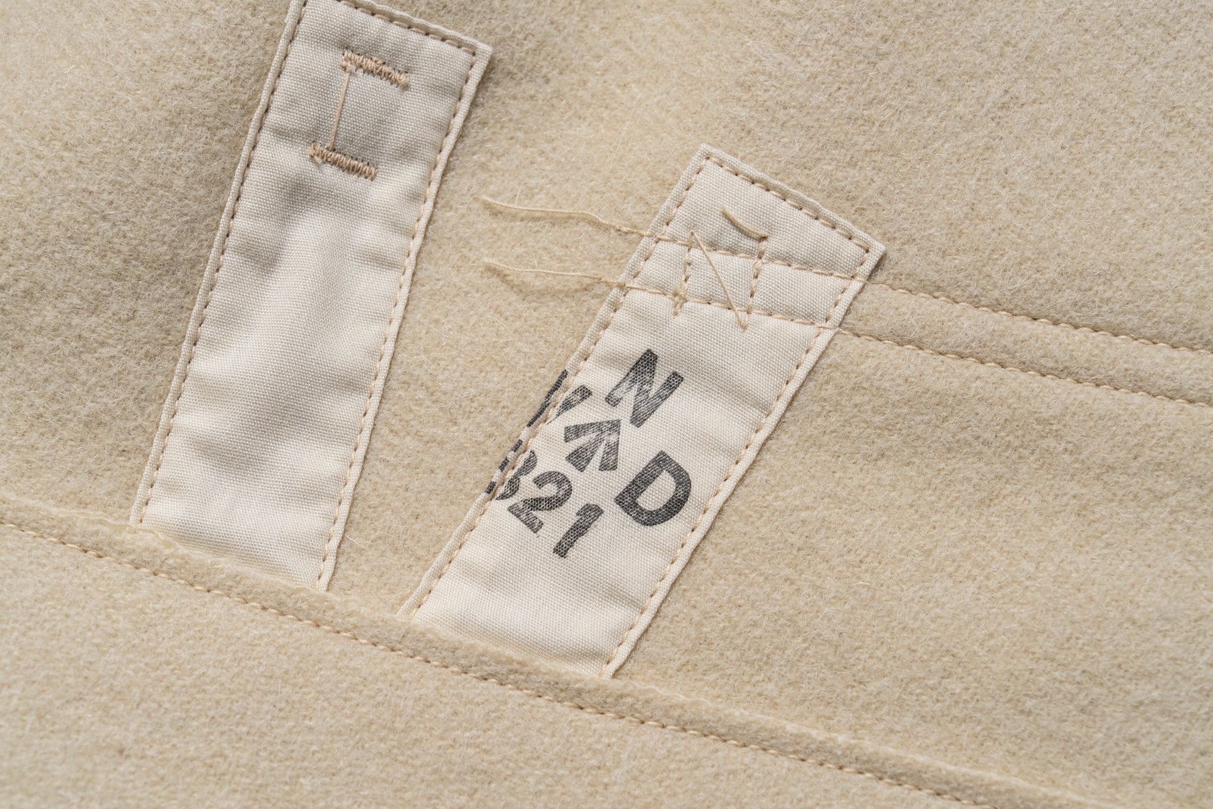 WWII BRITISH FEARNOUGHT DUFFLE COAT, ARP - Image 7