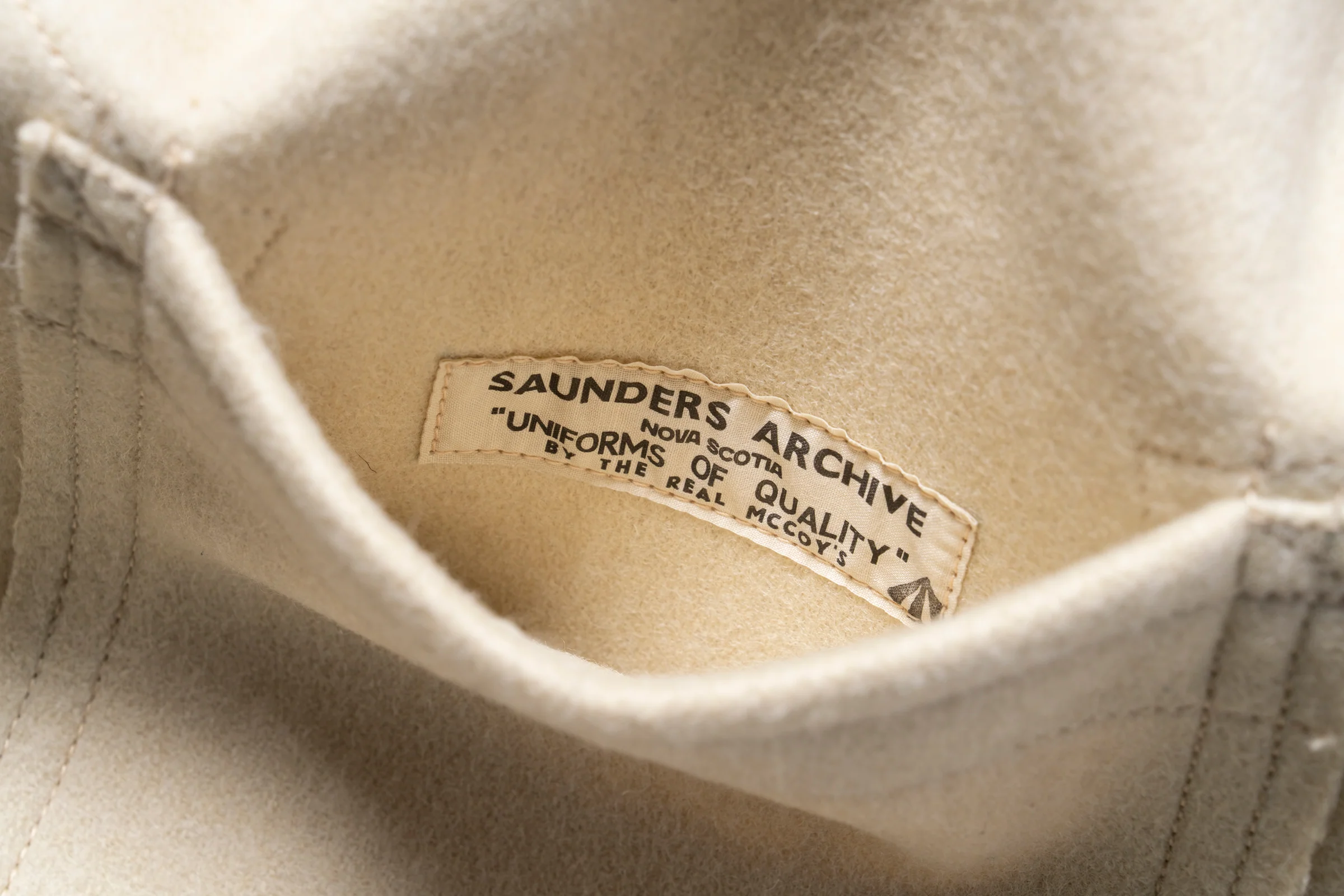 WWII BRITISH FEARNOUGHT DUFFLE COAT, ARP - Image 9