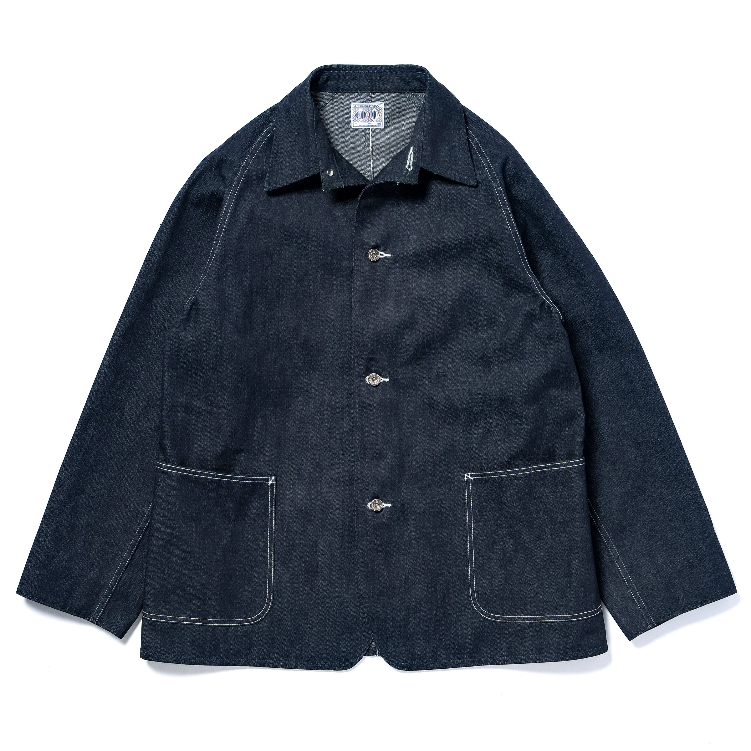 WWII RAGLAN SLEEVE DENIM CHORE COAT - Image 2