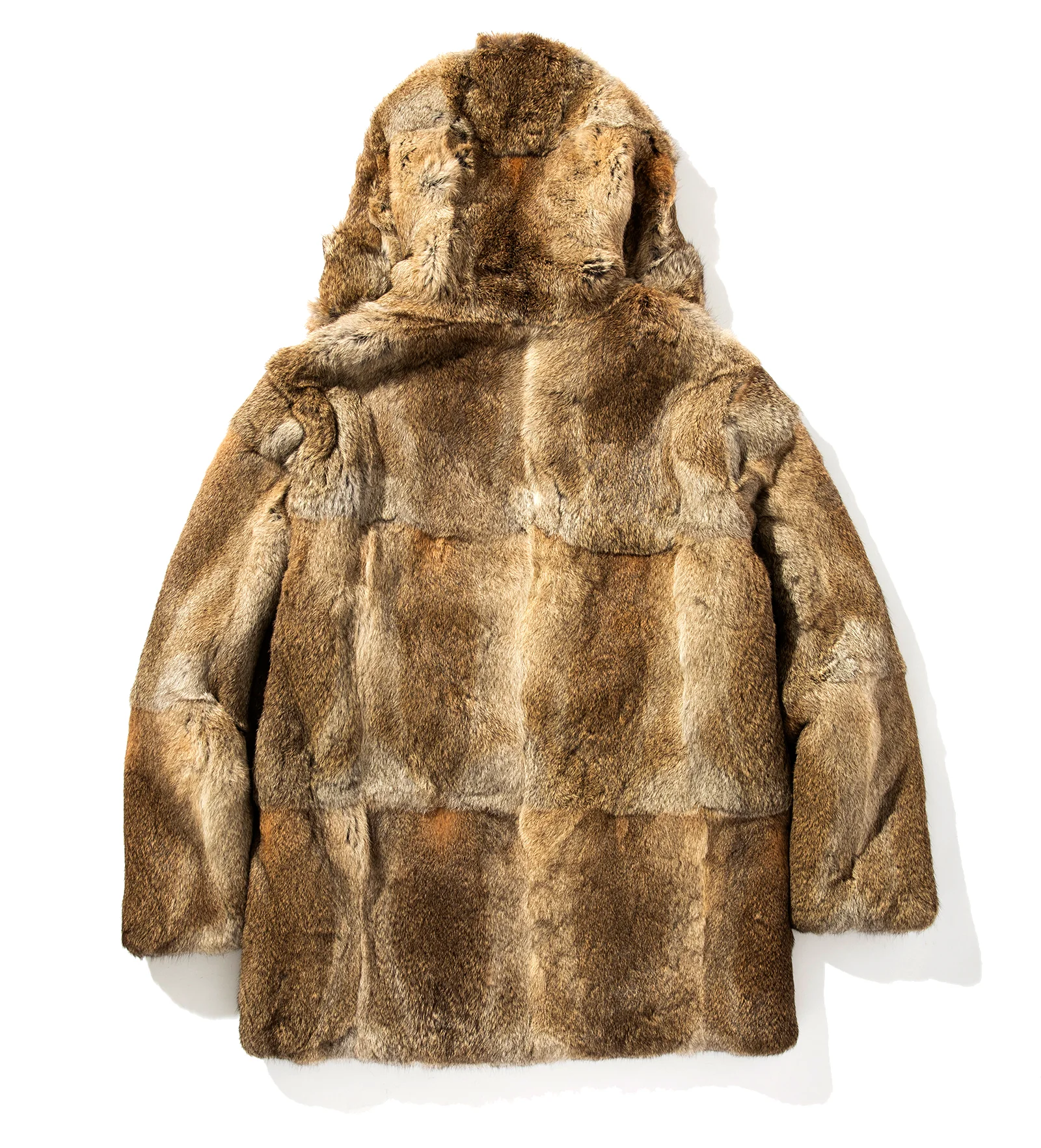 YETI HOODED FUR COAT - Image 4
