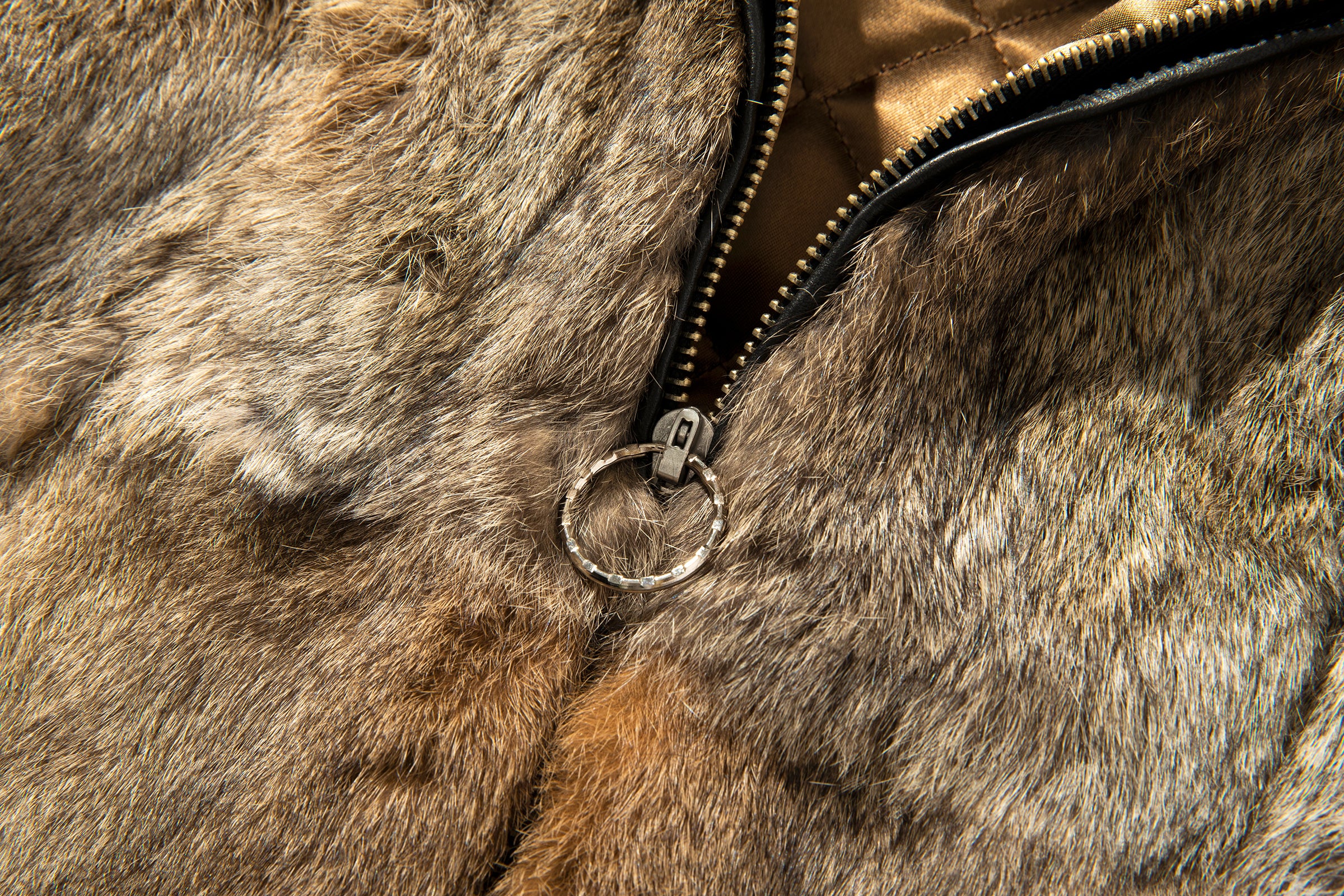 YETI HOODED FUR COAT - Image 8